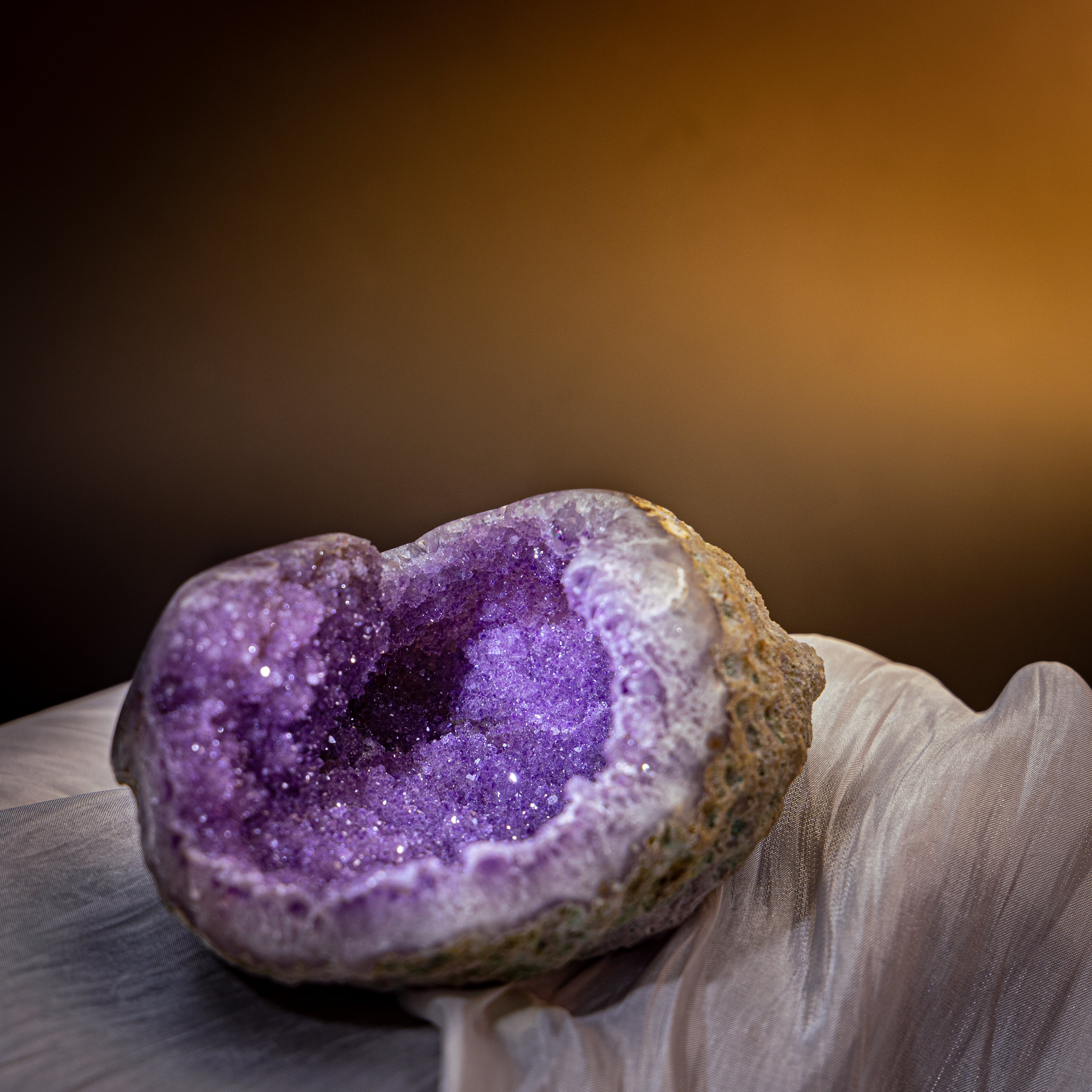 Selected Sugary Druzy Amethyst Lavender Pocket Freeform